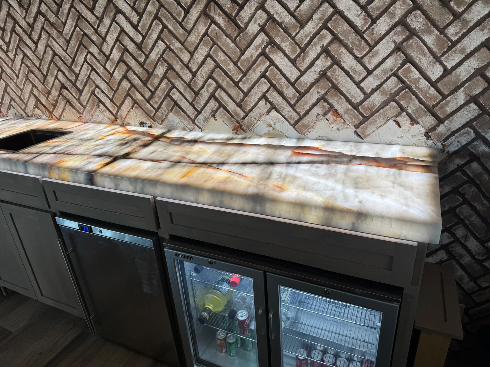 Stone countertop project 1