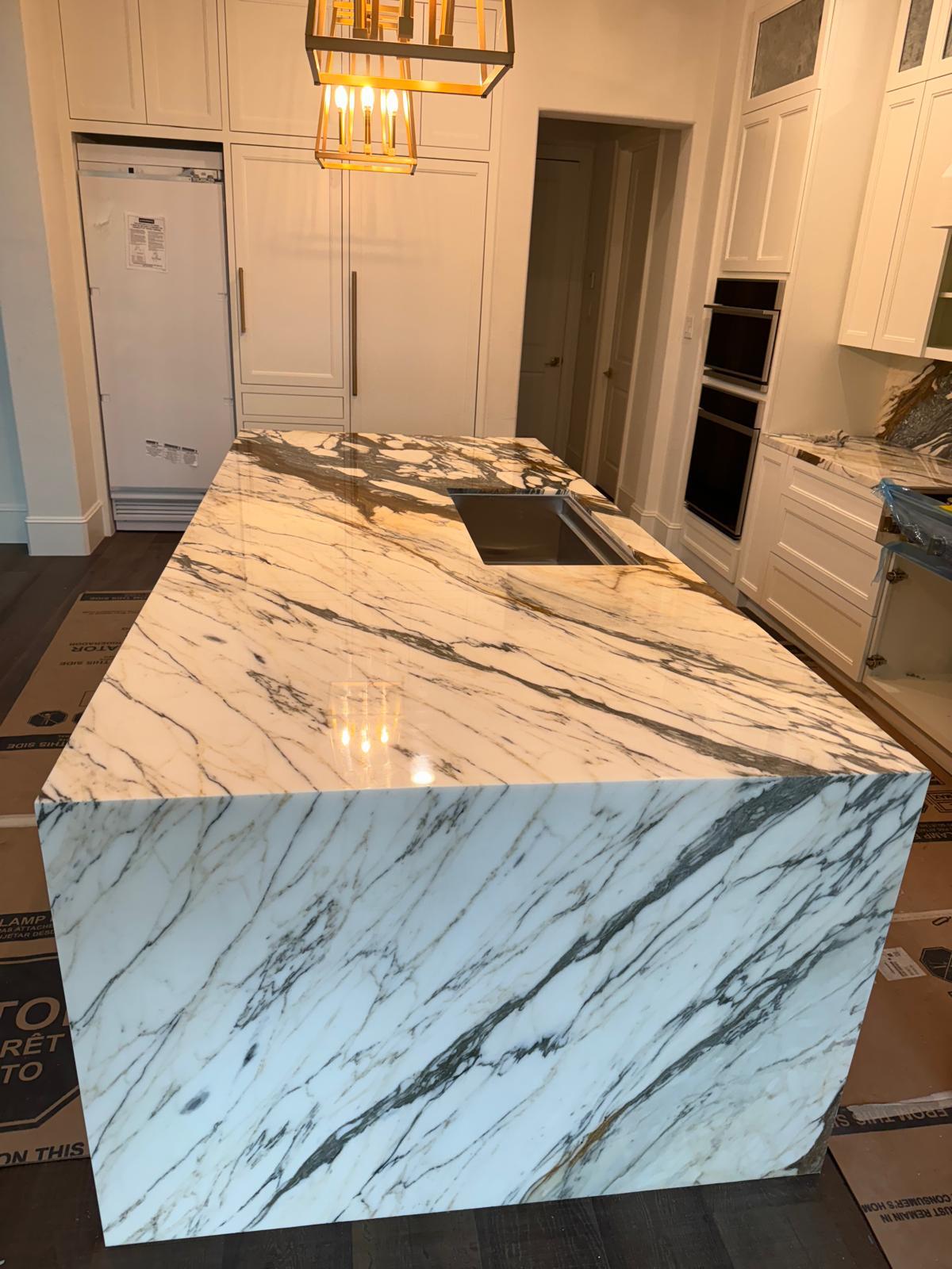 Stone countertop project 13