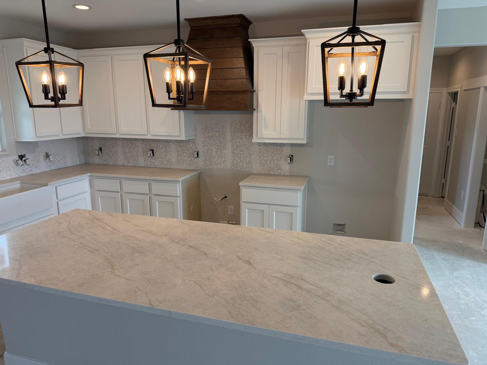 Stone countertop project 5