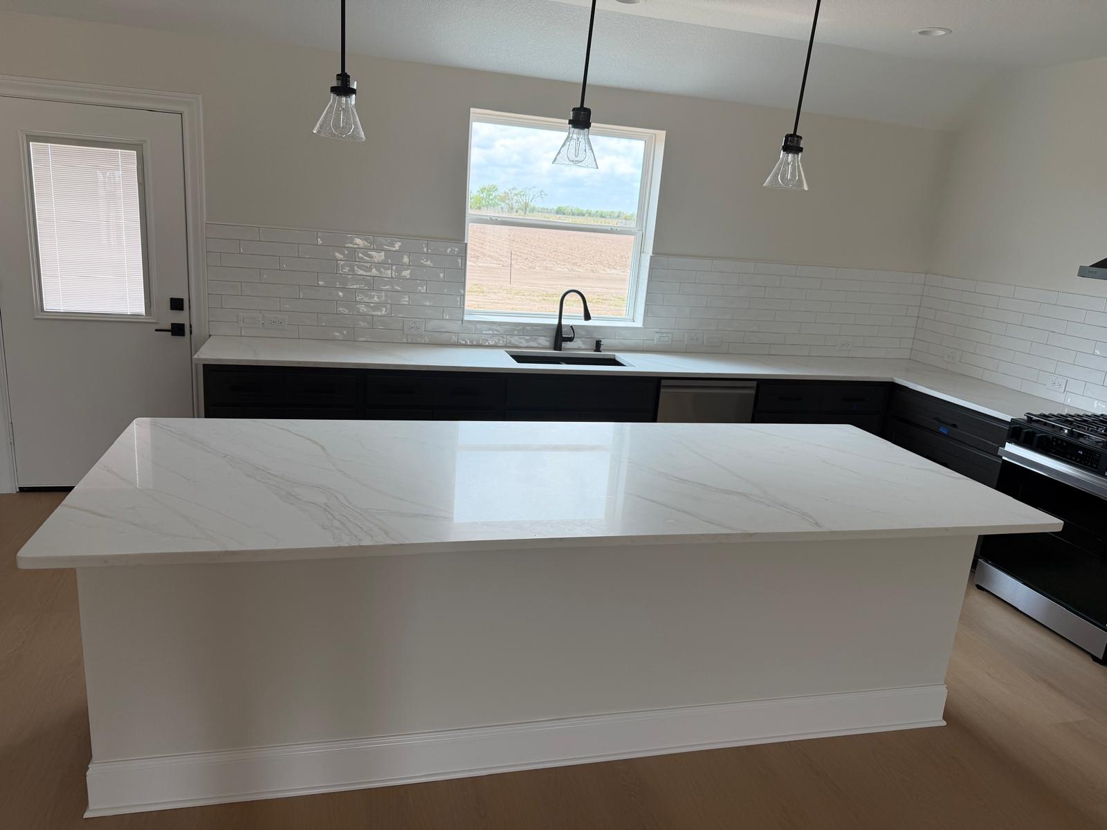 Stone countertop project 9